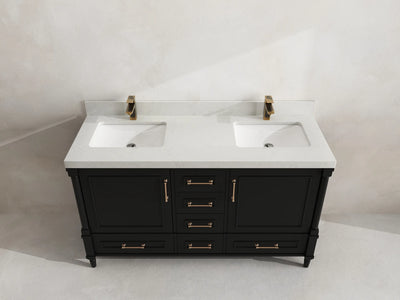 Aberdeen 60 in. W x 22 in. D Double Sink Bathroom Vanity