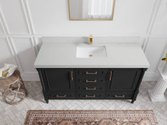 Aberdeen 60 in. W x 22 in. D Single Sink Bathroom Vanity - photo 20
