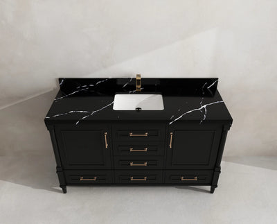 Aberdeen 60 in. W x 22 in. D Single Sink Bathroom Vanity