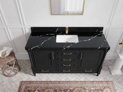 Aberdeen 60 in. W x 22 in. D Single Sink Bathroom Vanity - photo 8