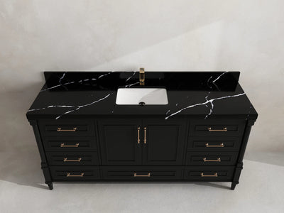 Aberdeen 72 in. W x 22 in. D Single Sink Bathroom Vanity