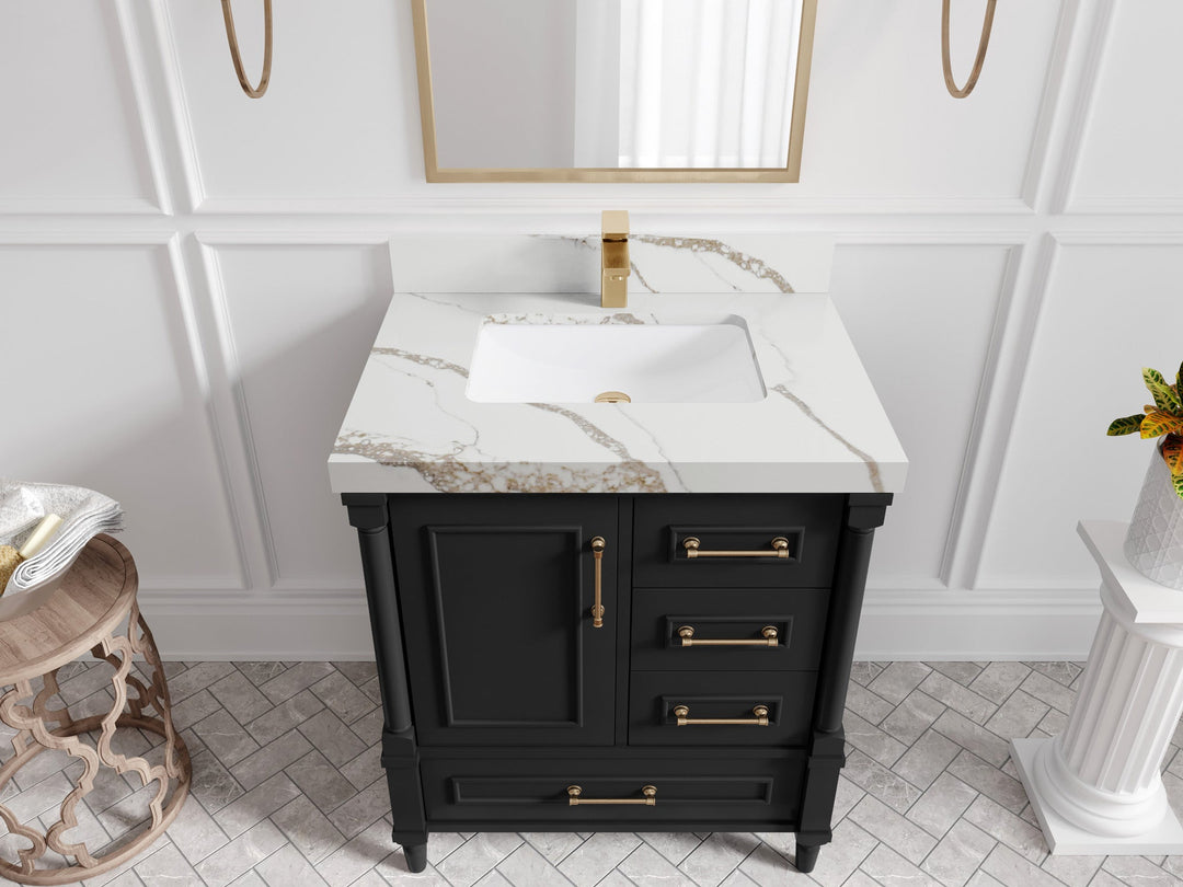 Aberdeen 30 in. W x 22 in. D Single Sink Bathroom Vanity