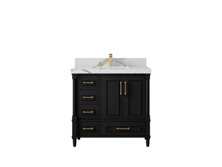 Aberdeen 36 in. W x 22 in. D Center Sink Bathroom vanity - photo 12
