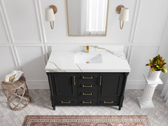 Aberdeen 48 in. W x 22 in. D Single Sink Bathroom Vanity - photo 10