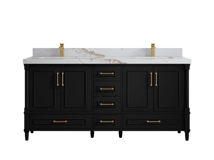 Aberdeen 72 in. W x 22 in. D Double Sink Bathroom Vanity - photo 11