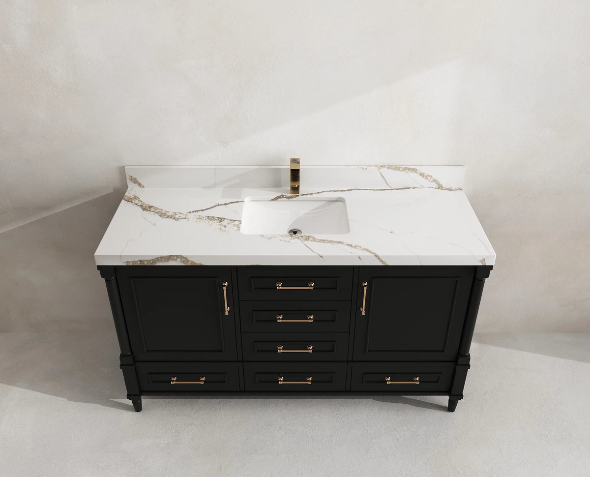 Aberdeen 60 in. W x 22 in. D Single Sink Bathroom Vanity