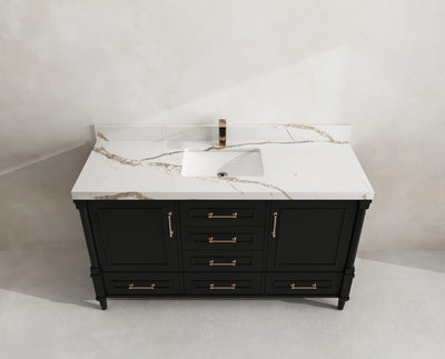 Aberdeen 60 in. W x 22 in. D Single Sink Bathroom Vanity