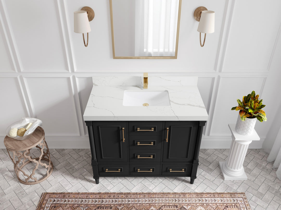 Aberdeen 42 in. W x 22 in. D Single Sink Bathroom Vanity