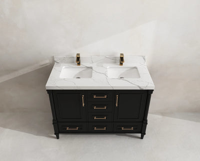 Aberdeen 48 in. W x 22 in. D Double Sink Bathroom Vanity