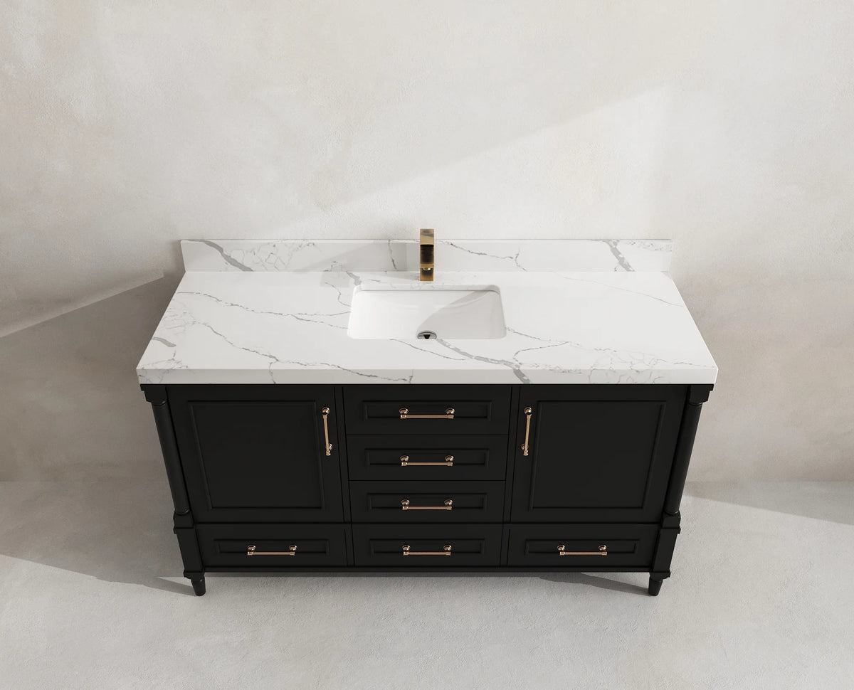 Aberdeen 60 in. W x 22 in. D Single Sink Bathroom Vanity