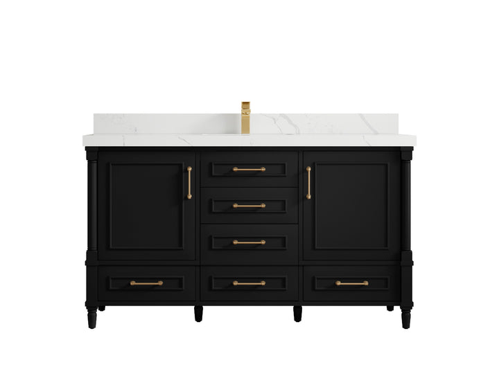 Aberdeen 60 in. W x 22 in. D Single Sink Bathroom Vanity - photo 13