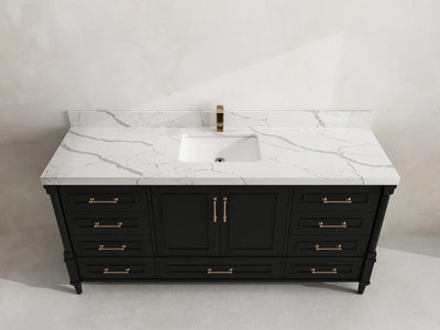 Aberdeen 72 in. W x 22 in. D Single Sink Bathroom Vanity