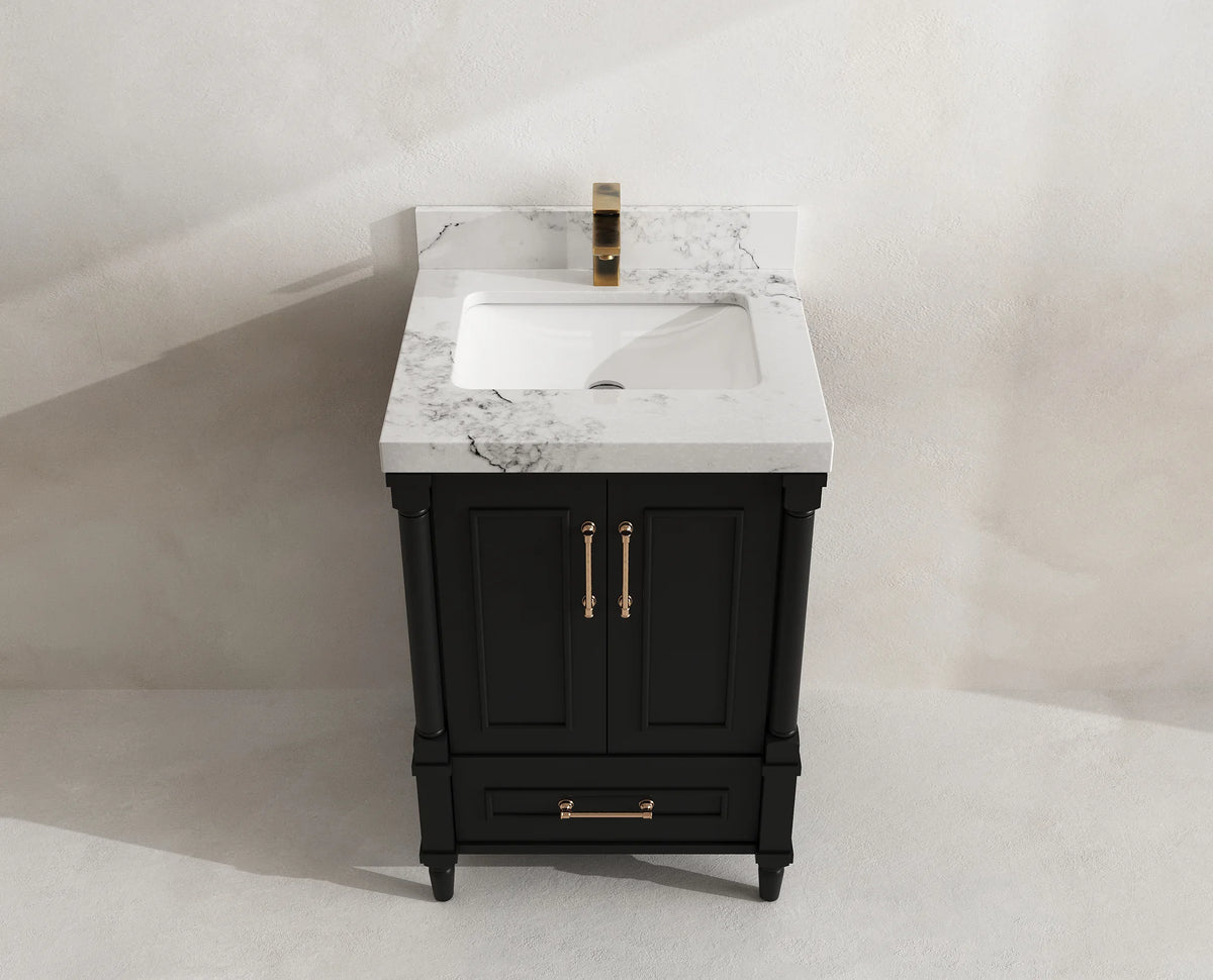 Aberdeen 24 in. W x 22 in. D Single Sink Bathroom Vanity