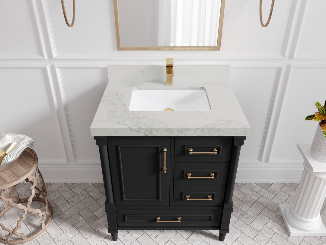 Aberdeen 30 in. W x 22 in. D Single Sink Bathroom Vanity