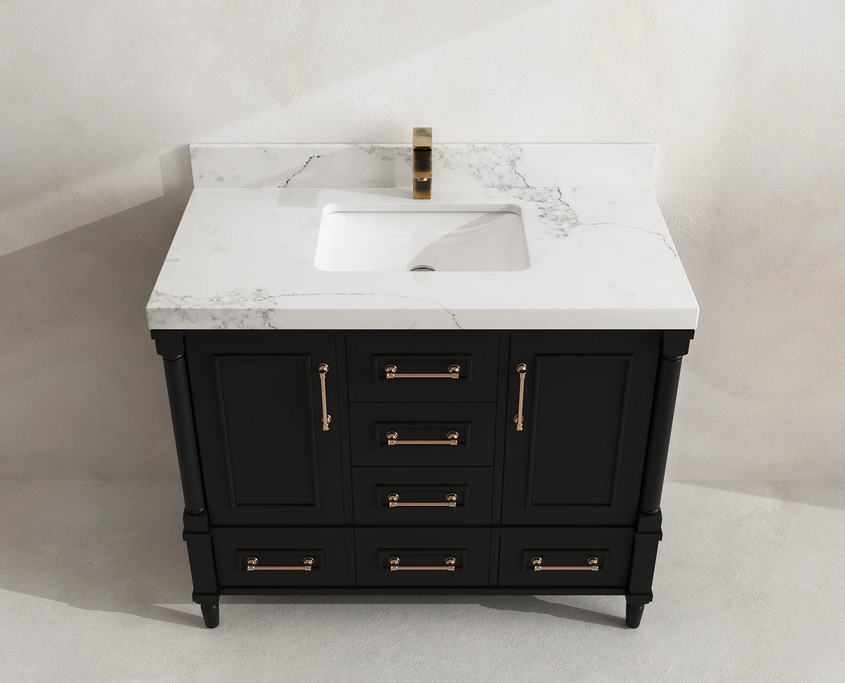 Aberdeen 42 in. W x 22 in. D Single Sink Bathroom Vanity