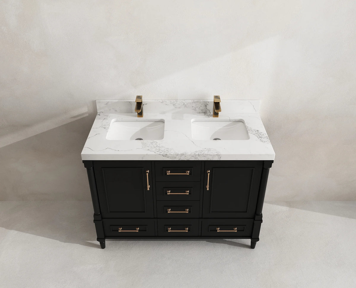 Aberdeen 48 in. W x 22 in. D Double Sink Bathroom Vanity