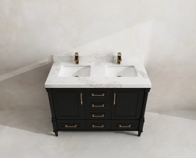 Aberdeen 48 in. W x 22 in. D Double Sink Bathroom Vanity