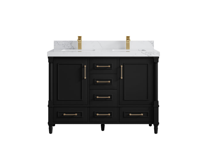 Aberdeen 48 in. W x 22 in. D Double Sink Bathroom Vanity - photo 12