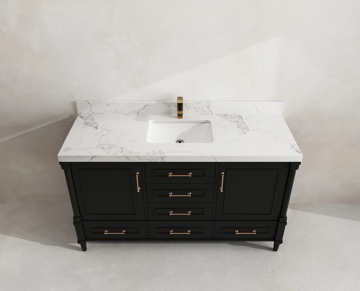 Aberdeen 60 in. W x 22 in. D Single Sink Bathroom Vanity