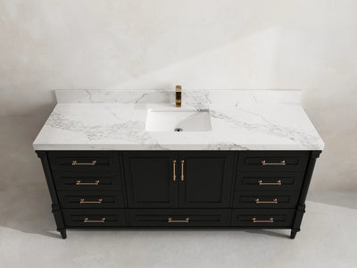 Aberdeen 72 in. W x 22 in. D Single Sink Bathroom Vanity