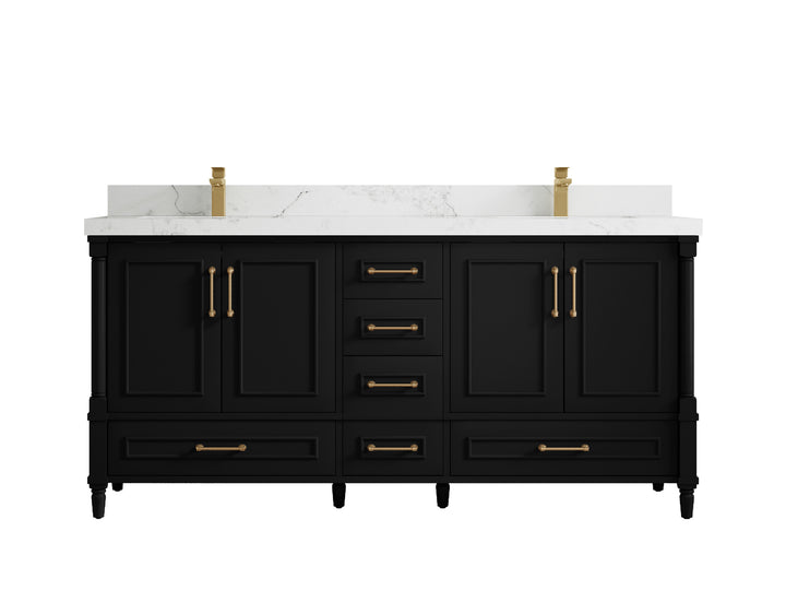 Aberdeen 72 in. W x 22 in. D Double Sink Bathroom Vanity - photo 15