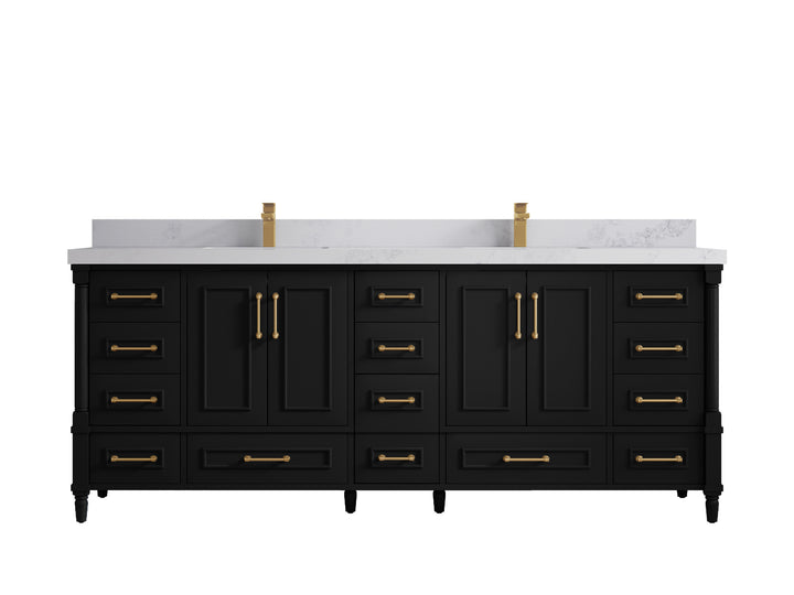Aberdeen 84 in. W x 22 in. D Double Sink Bathroom Vanity - photo 15