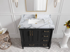 Aberdeen 36 in. W x 22 in. D Center Sink Bathroom Vanity - photo 17