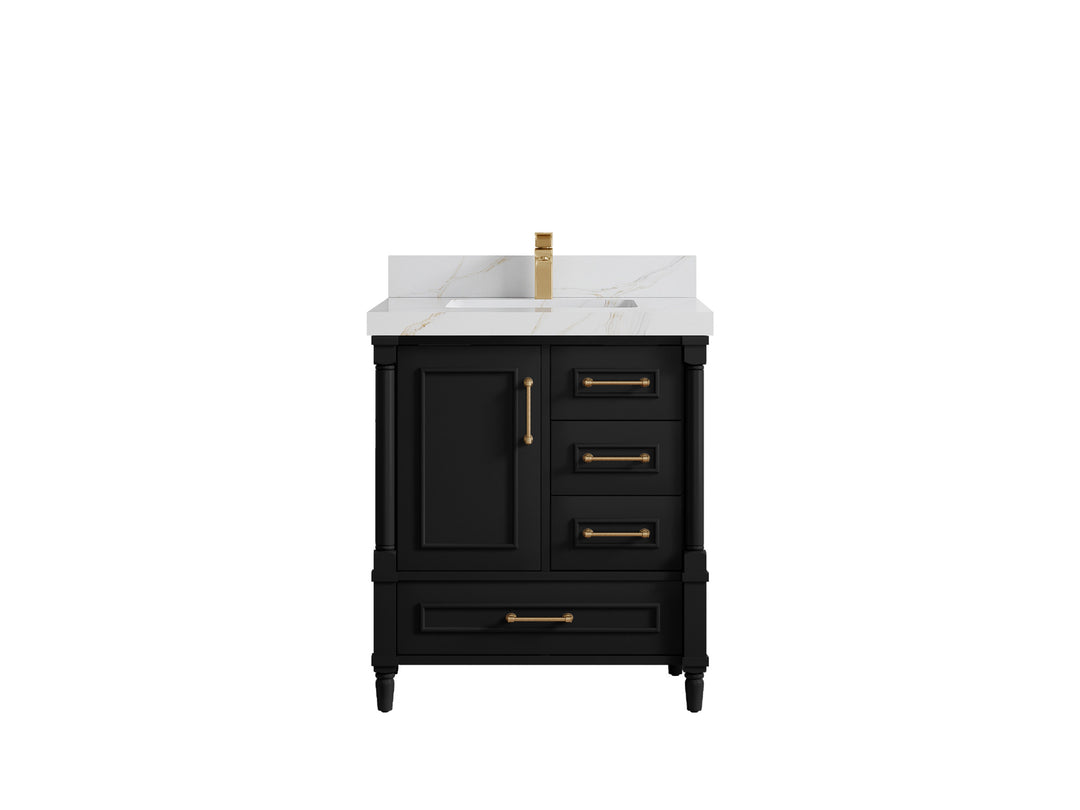 Aberdeen 30 in. W x 22 in. D Single Sink Bathroom Vanity