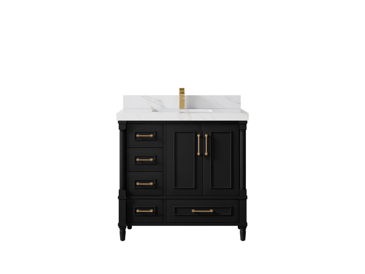 Aberdeen 36 in. W x 22 in. D Center Sink Bathroom vanity - photo 18