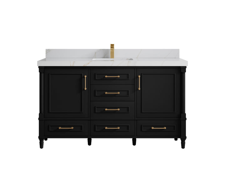Aberdeen 60 in. W x 22 in. D Single Sink Bathroom Vanity - photo 17
