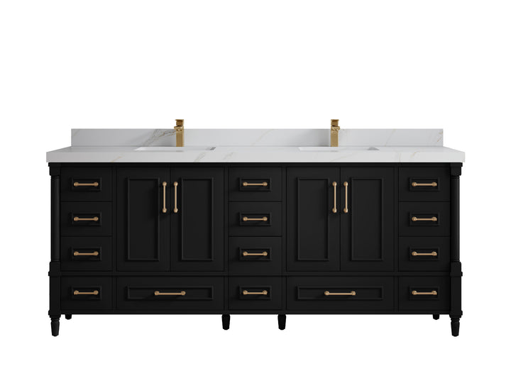 Aberdeen 80 in. W x 22 in. D Double Sink Bathroom Vanity - photo 16