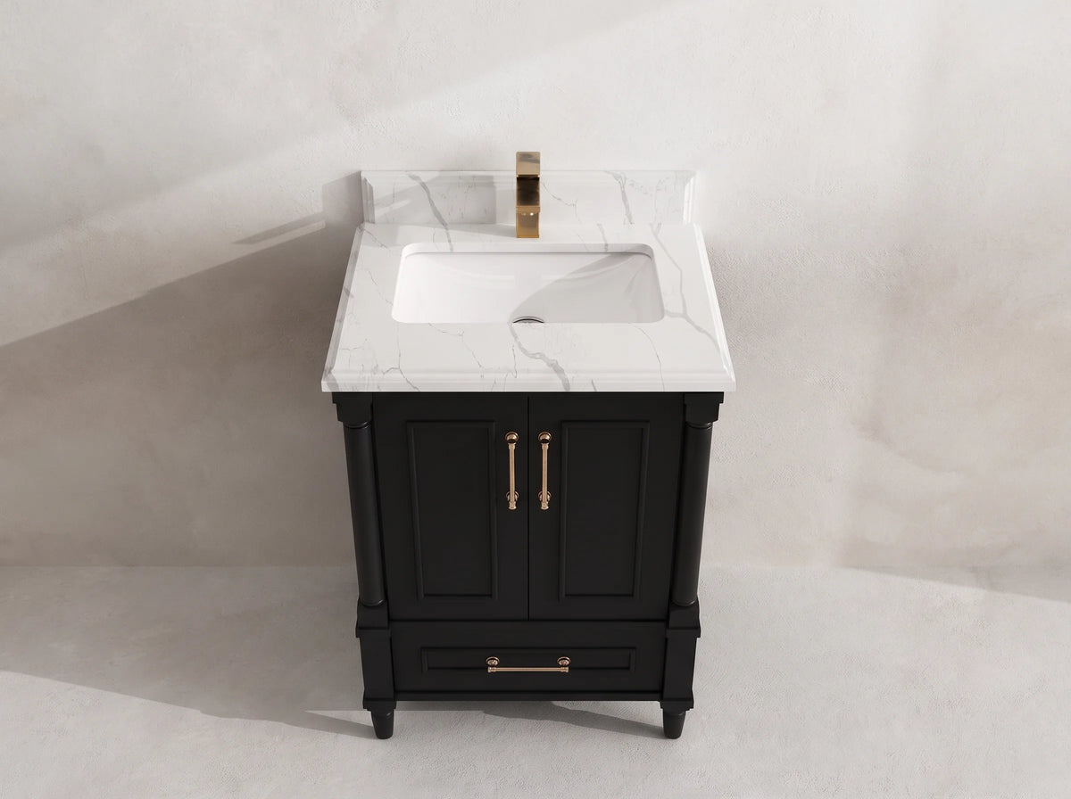 Aberdeen 24 in. W x 22 in. D Single Sink Bathroom Vanity