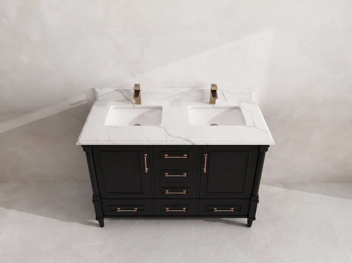 Aberdeen 48 in. W x 22 in. D Double Sink Bathroom Vanity