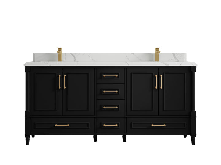 Aberdeen 72 in. W x 22 in. D Double Sink Bathroom Vanity - photo 23