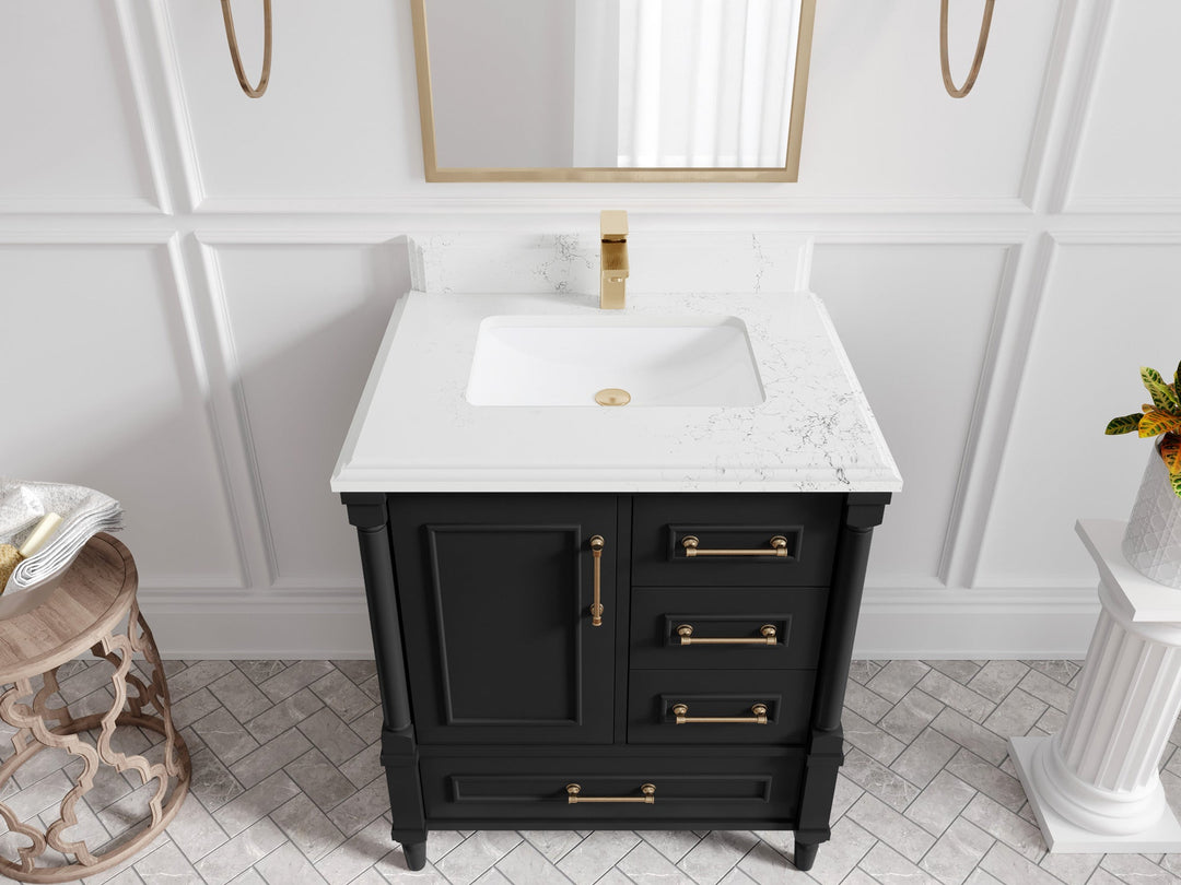Aberdeen 30 in. W x 22 in. D Single Sink Bathroom Vanity