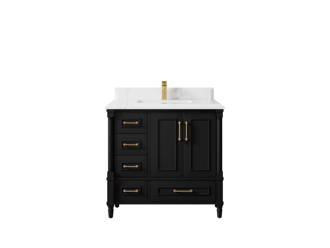 Aberdeen 36 in. W x 22 in. D Center Sink Bathroom vanity