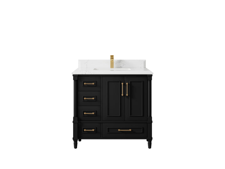 Aberdeen 36 in. W x 22 in. D Center Sink Bathroom vanity - photo 26