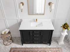 Aberdeen 48 in. W x 22 in. D Single Sink Bathroom Vanity - photo 26