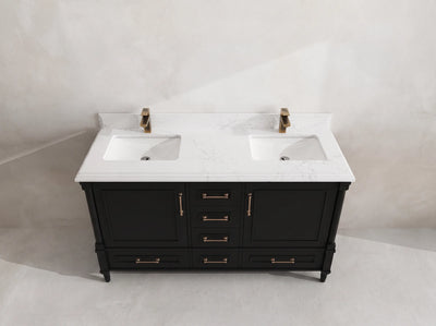 Aberdeen 60 in. W x 22 in. D Double Sink Bathroom Vanity