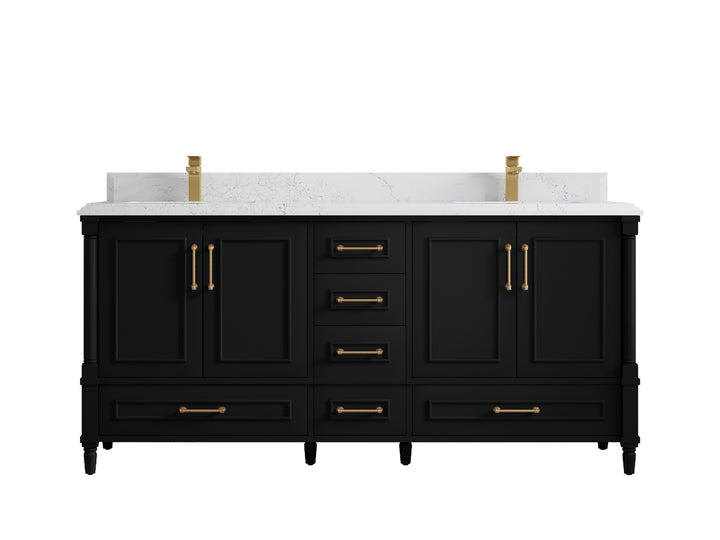 Aberdeen 72 in. W x 22 in. D Double Sink Bathroom Vanity - photo 25