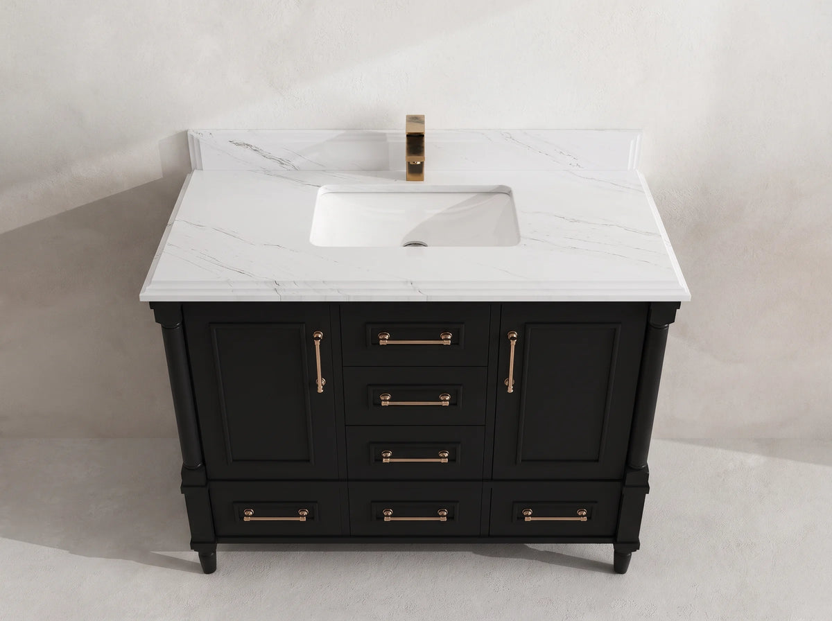 Aberdeen 42 in. W x 22 in. D Single Sink Bathroom Vanity