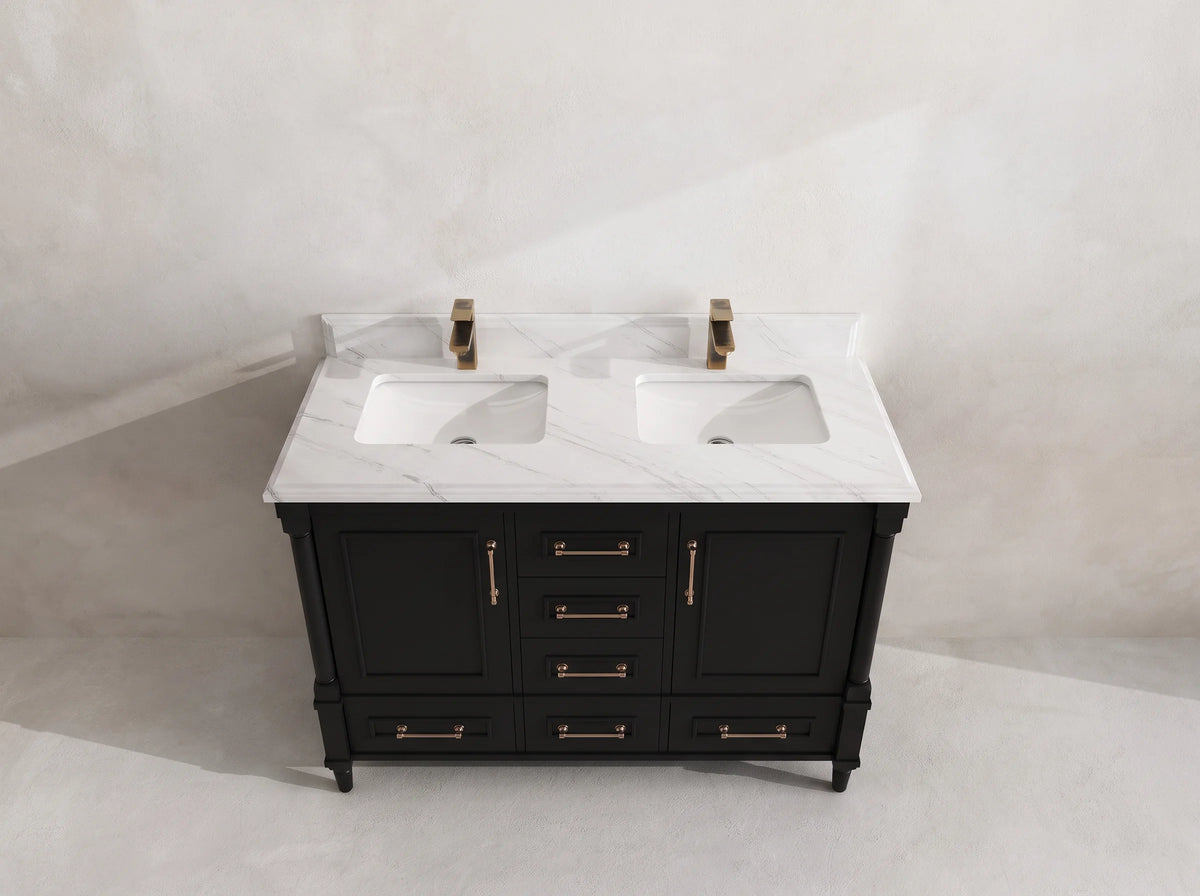 Aberdeen 48 in. W x 22 in. D Double Sink Bathroom Vanity