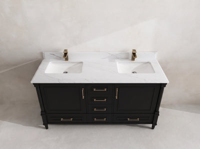 Aberdeen 60 in. W x 22 in. D Double Sink Bathroom Vanity