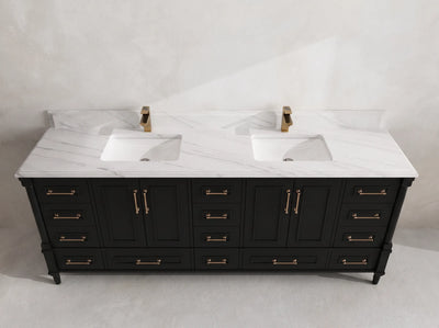 Aberdeen 84 in. W x 22 in. D Double Sink Bathroom Vanity
