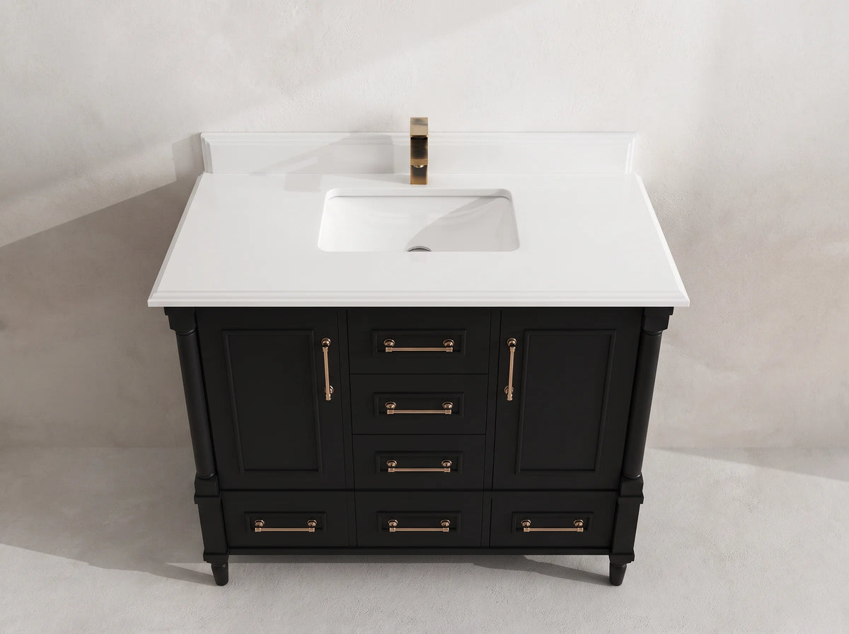 Aberdeen 42 in. W x 22 in. D Single Sink Bathroom Vanity