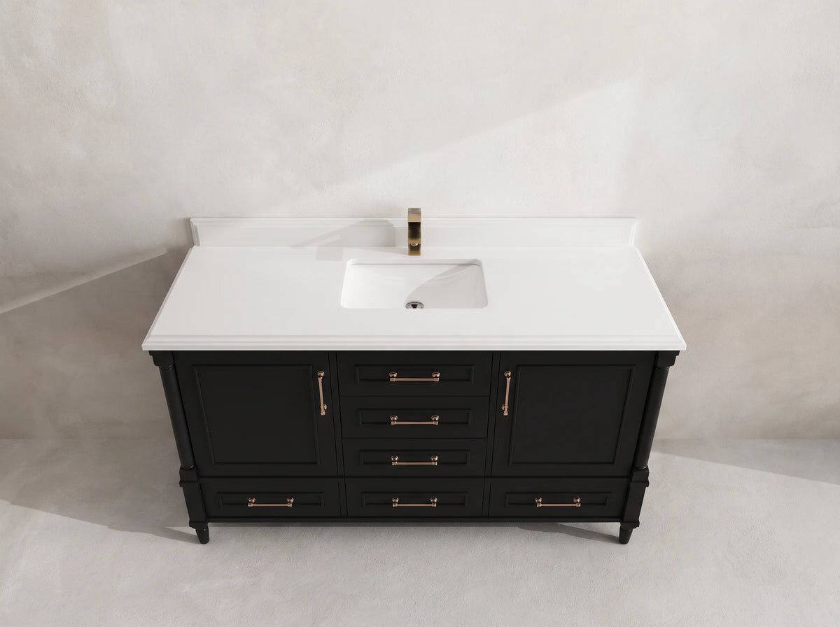Aberdeen 60 in. W x 22 in. D Single Sink Bathroom Vanity