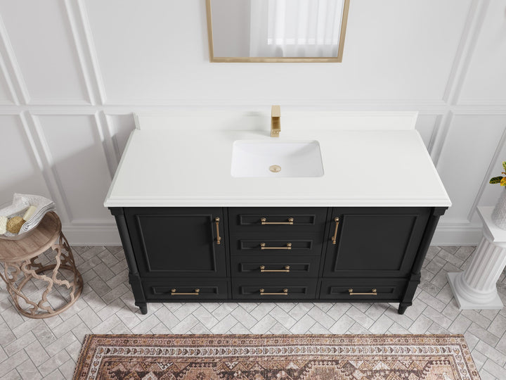 Aberdeen 60 in. W x 22 in. D Single Sink Bathroom Vanity - photo 26