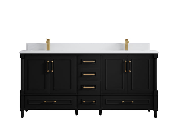 Aberdeen 72 in. W x 22 in. D Double Sink Bathroom Vanity - photo 27