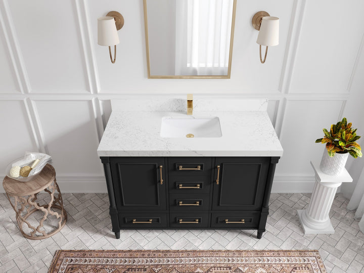 Aberdeen 48 in. W x 22 in. D Single Sink Bathroom Vanity - photo 30