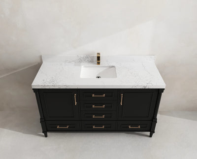 Aberdeen 60 in. W x 22 in. D Single Sink Bathroom Vanity